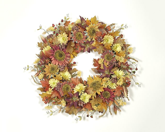 Fall and Thanksgiving Wreaths