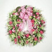 Wildflowers for Valentines Day Wreath