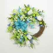 Spring Flower Quartet Wreath