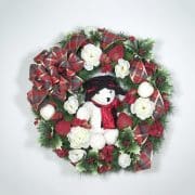 Teddy Bear Christmas Wreath