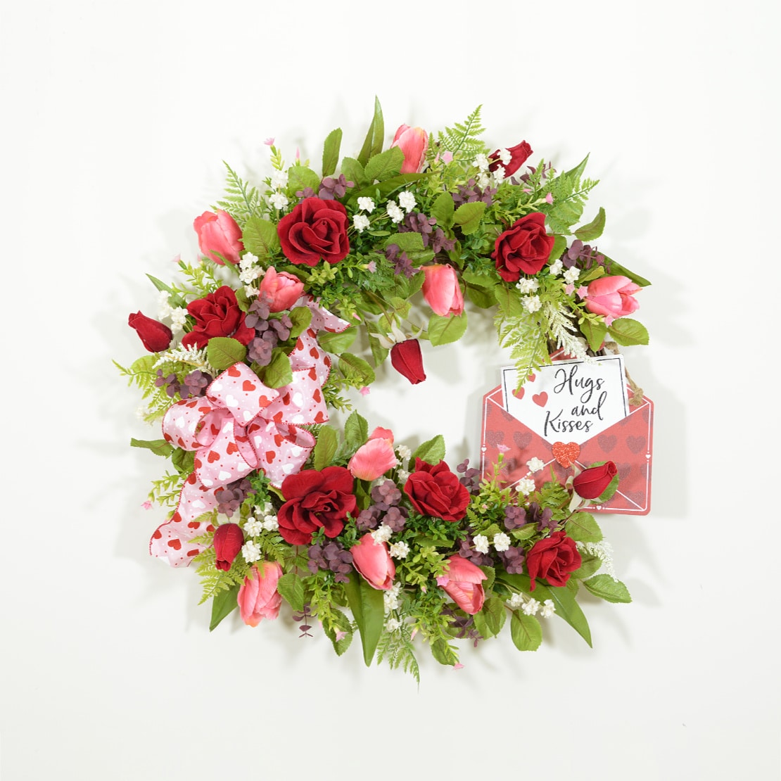 Valentine Wreath, Front Door Wreath, Valentine Decor, Valentine