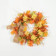 Hand Picked Autumn Flowers Fall Wreath
