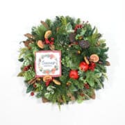 Yuletide Elegance Artificial Christmas Wreath