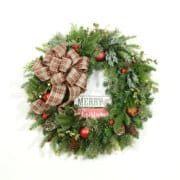 Very Merry Christmas Wreath