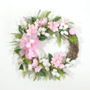 Hearts and Flowers Spring Wreath