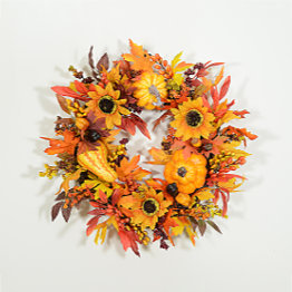 Thanksgiving Gnomies Fall Wreath Kit, Autumn Fall Wreath Kit, Wreath  Supplies