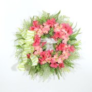 Timeless Elegance Hydrangeas Summer Wreath